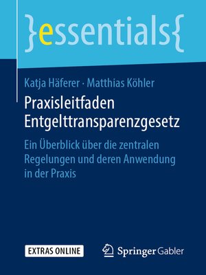 cover image of Praxisleitfaden Entgelttransparenzgesetz